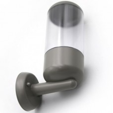 Φωτιστικό Απλίκα με ντουί Ε27 Polycarbonate Γκρι IP44 9-2876